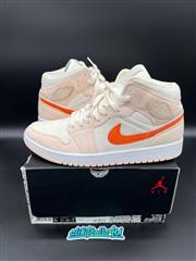 NIKE JORDAN 1 MID SE CORDUROY SAIL, 9.5 MEN, REP BOX, DRPTTYS